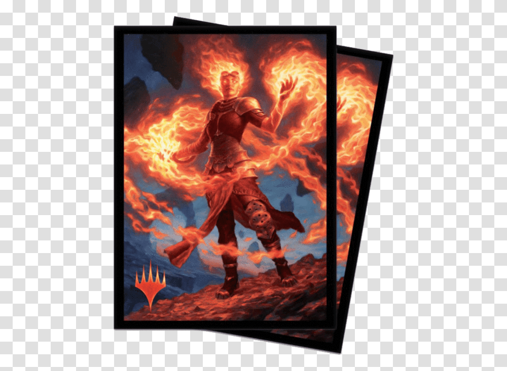 Sleeves Ultra Pro Core Set 2020 Chandra The Awakened Inferno, Mountain, Outdoors, Nature Transparent Png