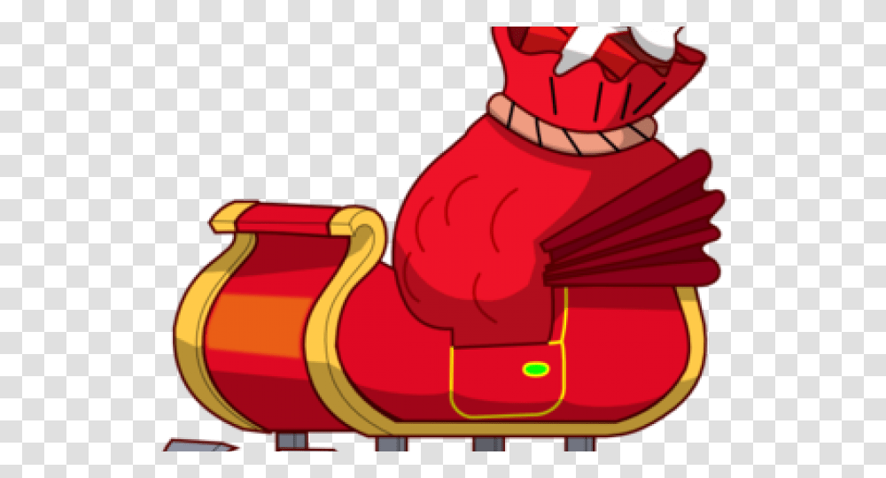 Sleigh Clipart, Furniture, Fire Hydrant, Weapon Transparent Png