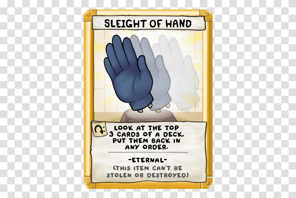 Sleight Of Hand Binding Of Isaac Four Souls Loot Card, Interior Design, Prayer, Worship Transparent Png