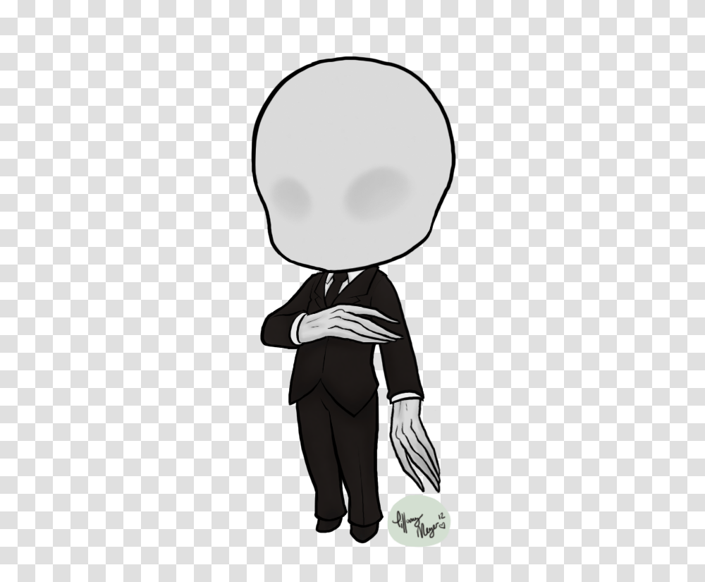 Slender Man, Fantasy, Person, Suit Transparent Png