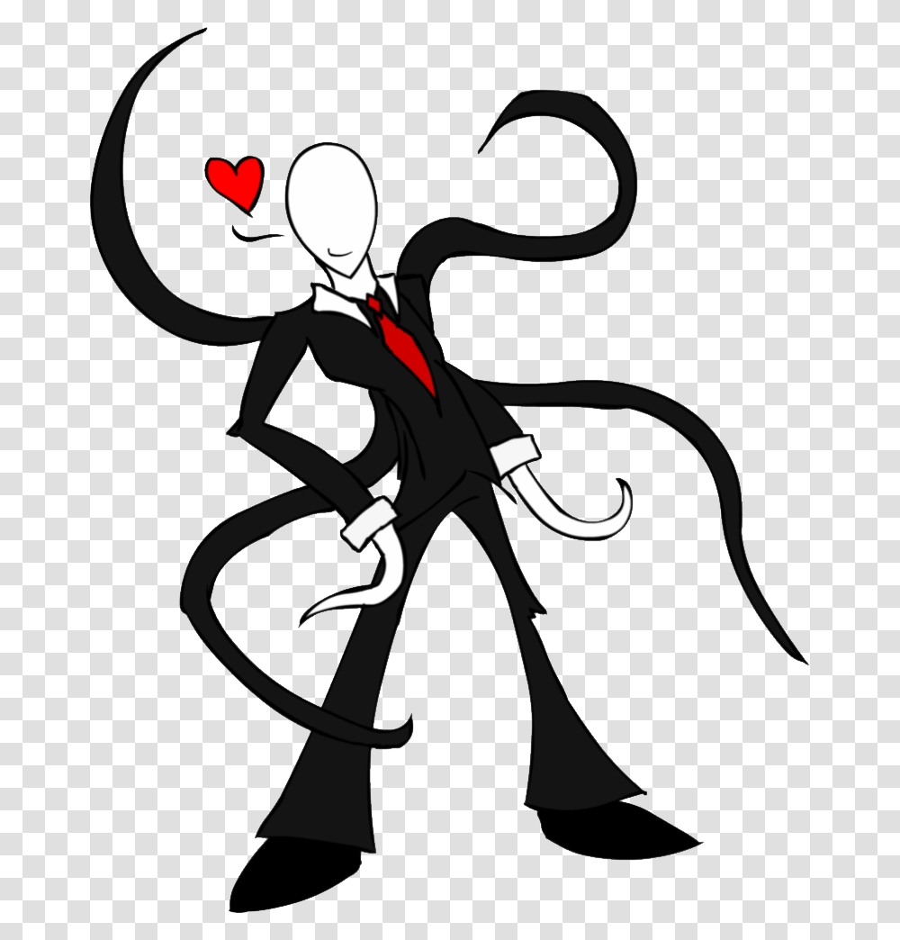 Slender Man, Fantasy, Silhouette, Stencil Transparent Png