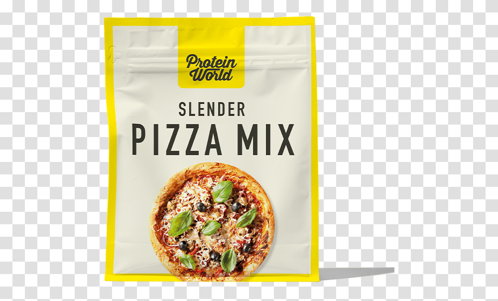 Slender Pizza Mix Protein World, Food, Plant, Produce, Seasoning Transparent Png