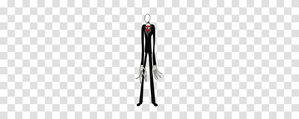 Slenderman Person, Human, Cutlery, Hand Transparent Png