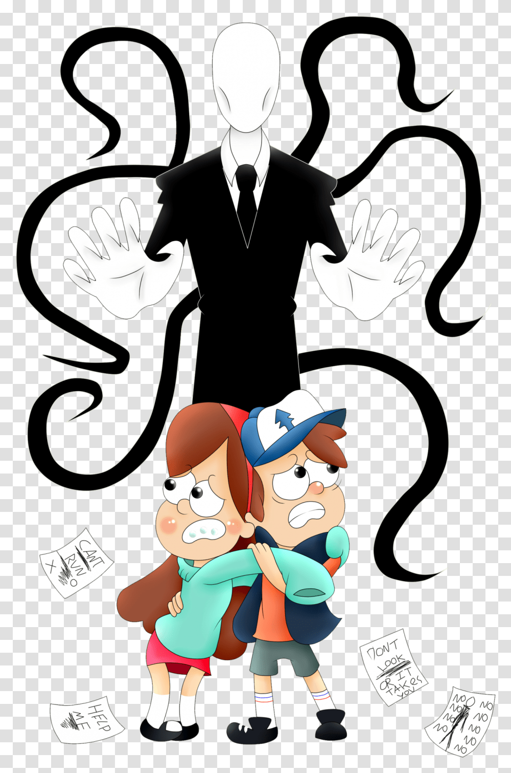 Slenderman Gravity Falls, Performer, Magician Transparent Png