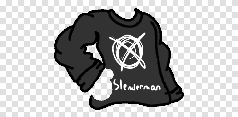 Slenderman Shirt Unisex, Clothing, Apparel, Sweatshirt, Sweater Transparent Png