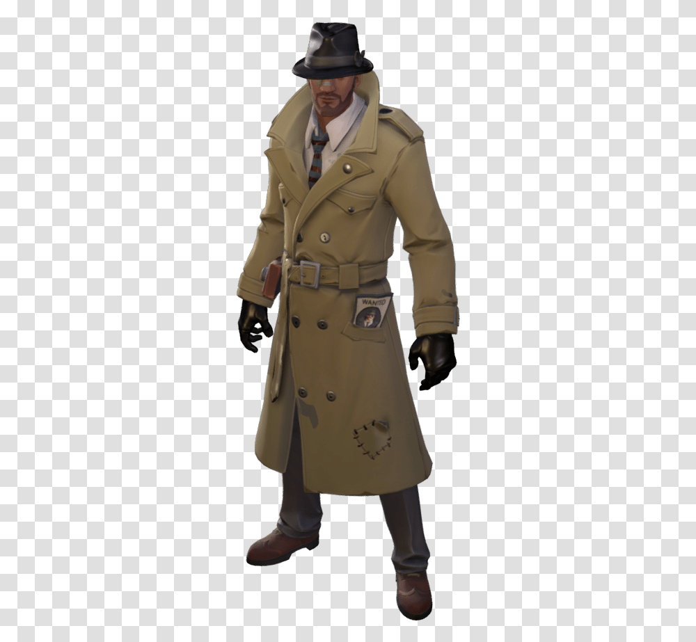 Sleuth Outfit Soldier, Apparel, Trench Coat, Overcoat Transparent Png