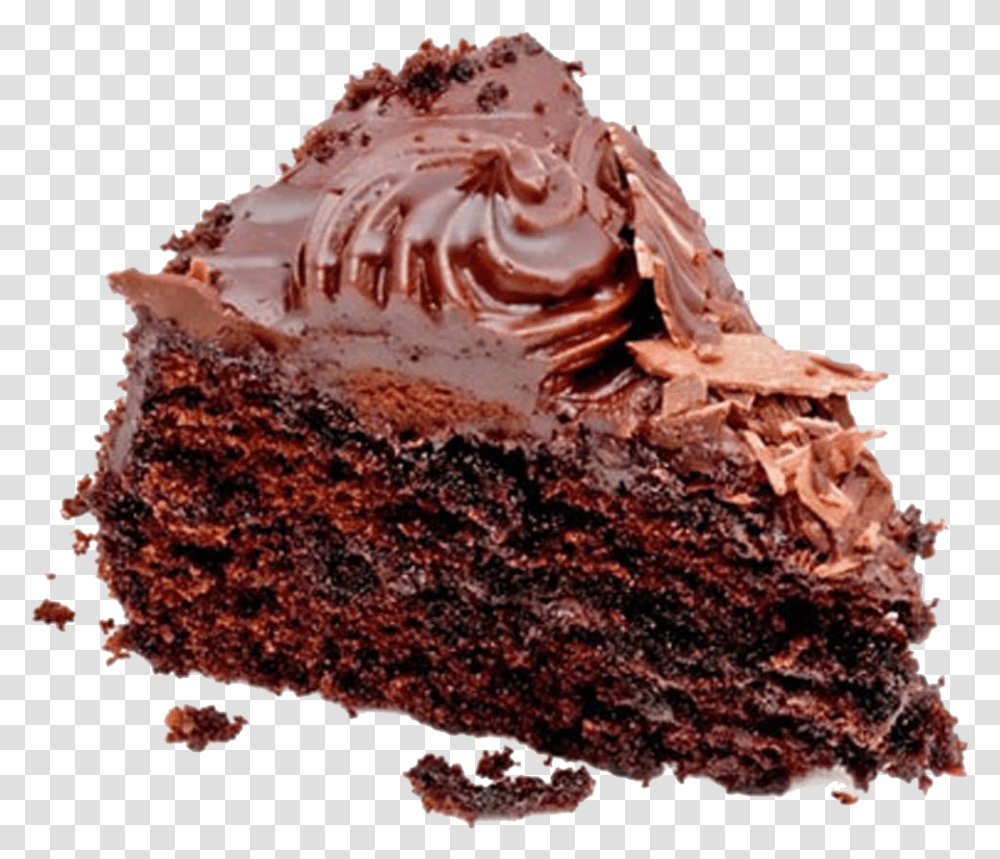 Slice Of Chocolate Cake, Dessert, Food, Cookie, Biscuit Transparent Png