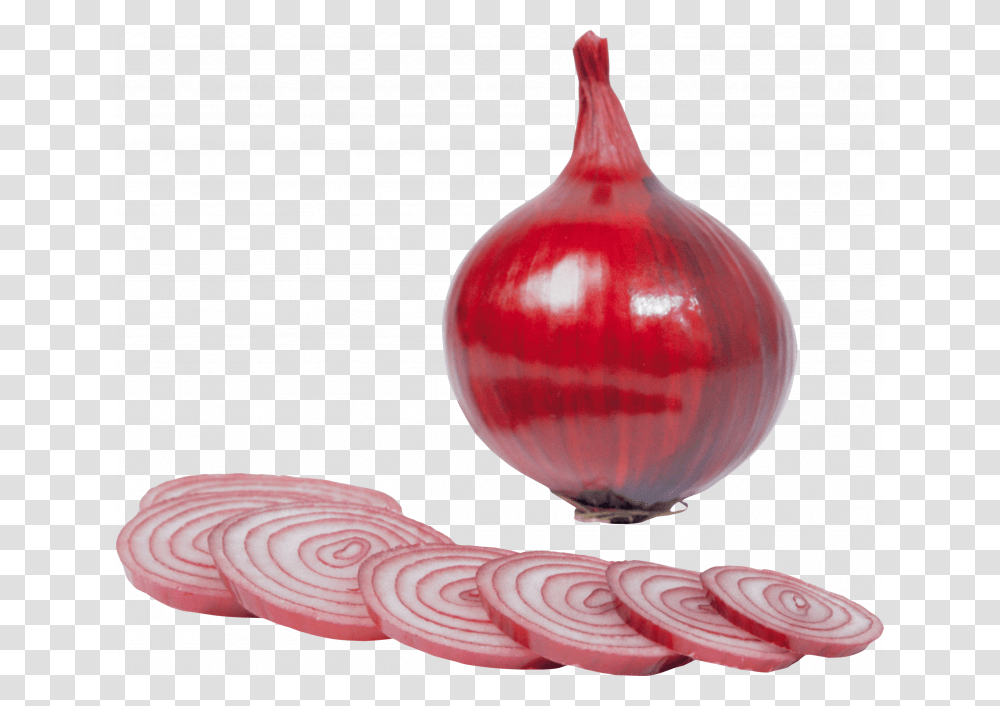 Slice Red Onion, Plant, Shallot, Vegetable, Food Transparent Png