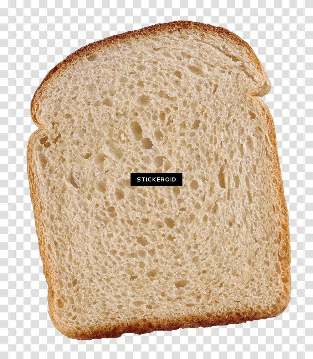 Slice White Bread Bread Transparent Png