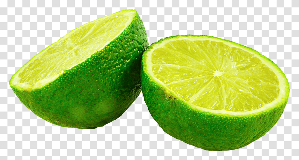 Sliced Lime Lime, Citrus Fruit, Plant, Food, Tennis Ball Transparent Png