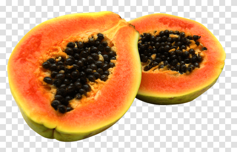 Sliced Papaya Image, Fruit, Plant, Food Transparent Png