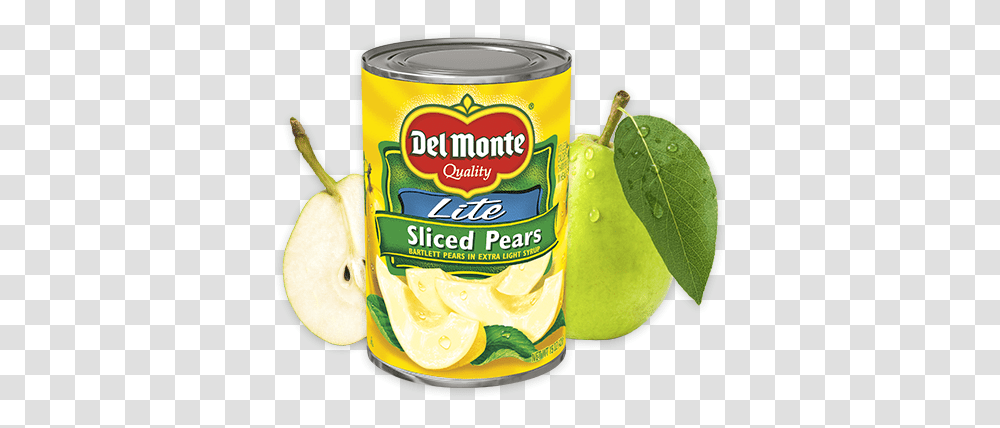 Sliced Pears Lite Delmonte Pear Halves, Plant, Food, Fruit, Produce Transparent Png