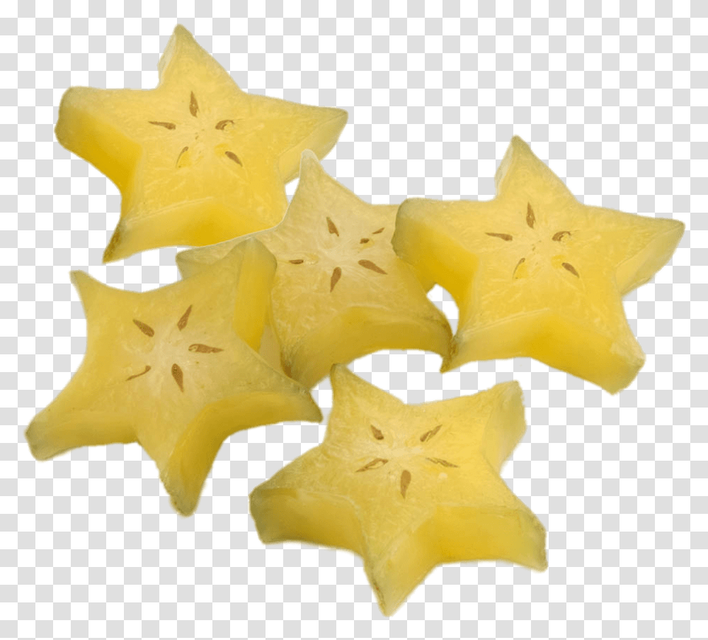 Slices Of Starfruit Starfruit Background, Star Symbol, Sweets, Food, Confectionery Transparent Png