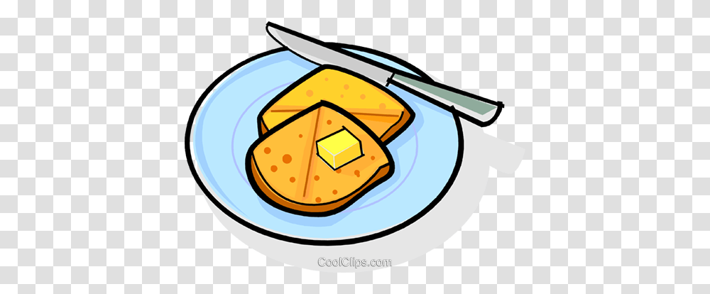 Slices Of Toast Royalty Free Vector Clip Art Illustration, Dish, Meal, Food, Sliced Transparent Png