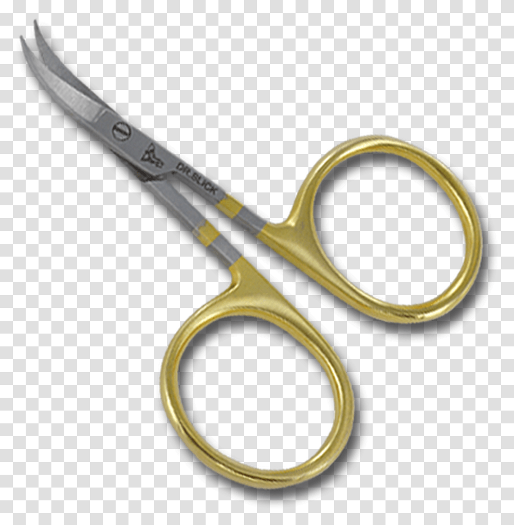 Slick Curved Fly Tying Scissors Scissors, Blade, Weapon, Weaponry, Shears Transparent Png