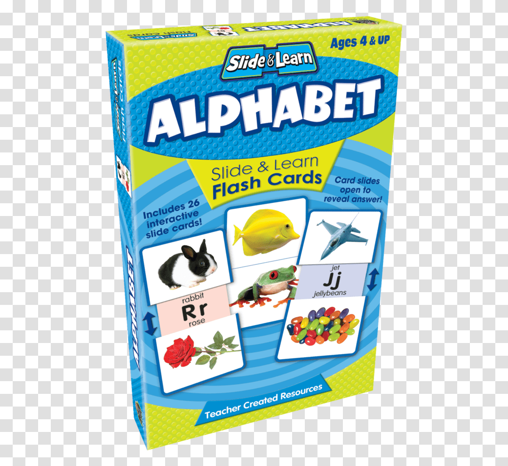 Slide And Learn Alphabet Cards, Fish, Animal, Cat, Mammal Transparent Png
