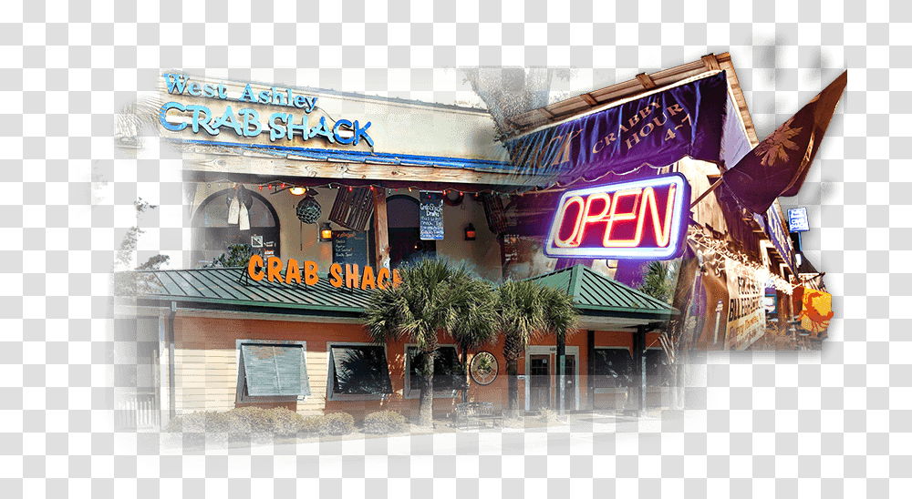 Slide Right Restaurant Building, Home Decor, Clock Tower, Meal, Food Transparent Png