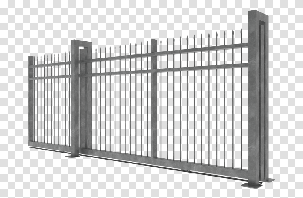 Slider Gate Render Sliding Gate, Fence, Picket Transparent Png