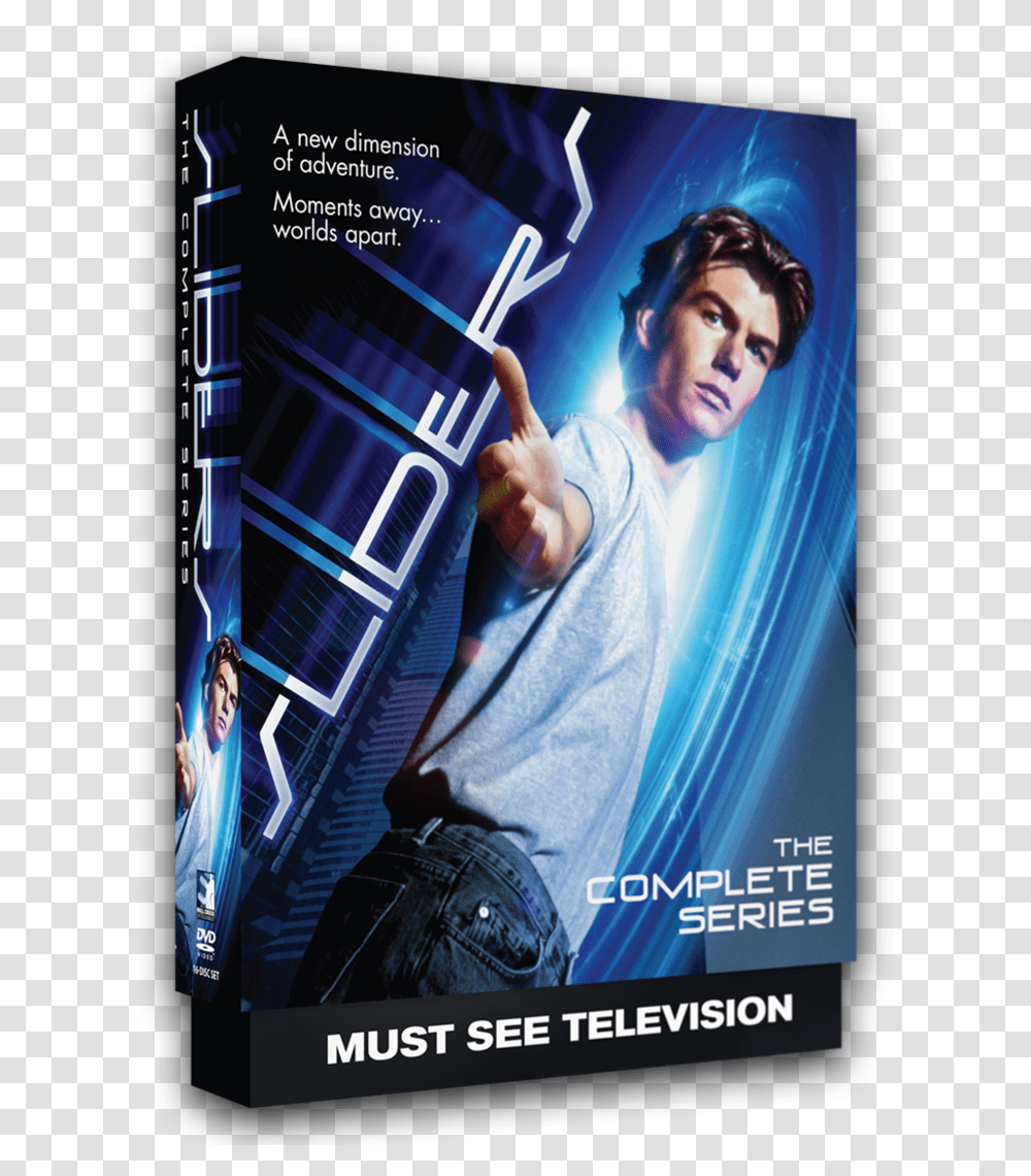 Sliders Tv Show, Poster, Advertisement, Person, Human Transparent Png