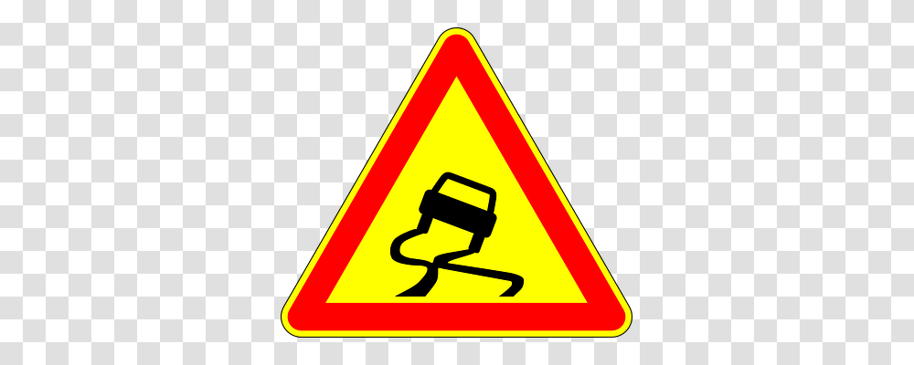 Sliding Transport, Road Sign, Triangle Transparent Png