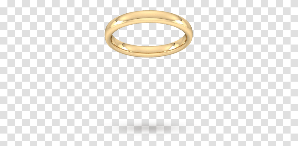 Slight Court Heavy Wedding Ring In 18 Carat Yellow Gold, Accessories, Accessory, Jewelry, Bangles Transparent Png