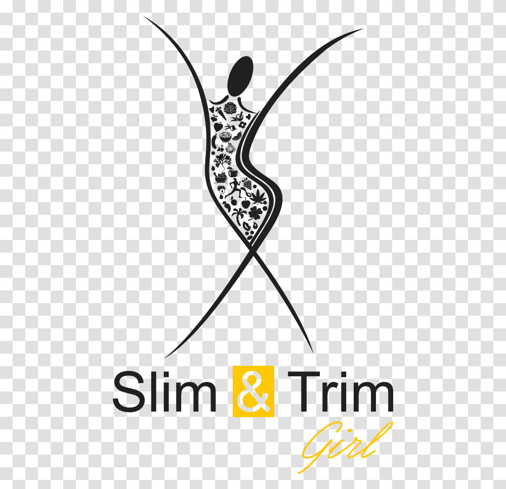 Slim And Trim Girl Graphic Design, Apparel, Face, Tie Transparent Png