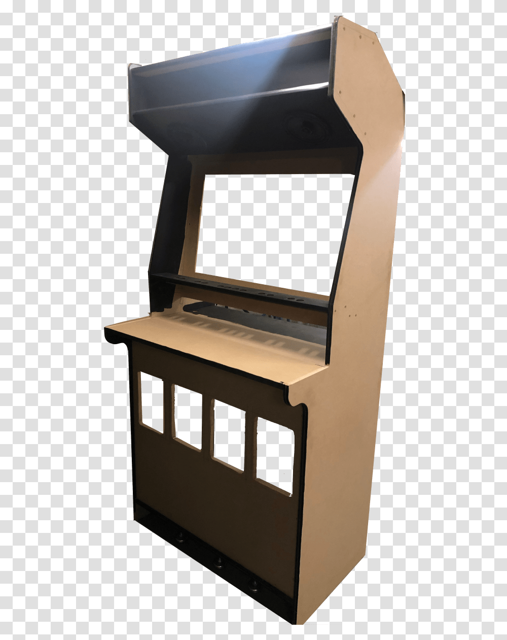 Slim Arcade Cabinet Build, Arcade Game Machine, Monitor, Screen, Electronics Transparent Png