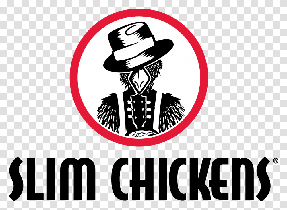 Slim Chickens Logo, Hat, Person Transparent Png