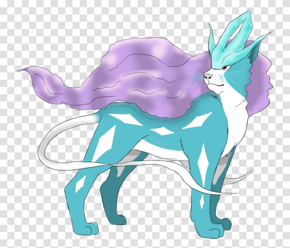 Slim Quadruped Blue Mammalian Mythical Creature, Person, Human, Horse, Animal Transparent Png