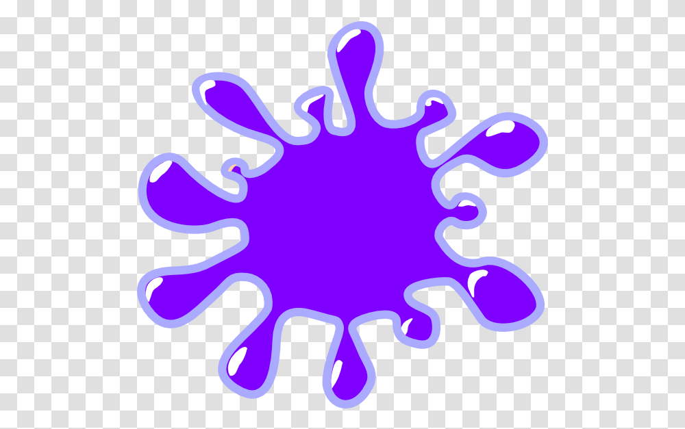 Slime Clipart Purple Paint Purple Clipart, Machine, Gear Transparent Png