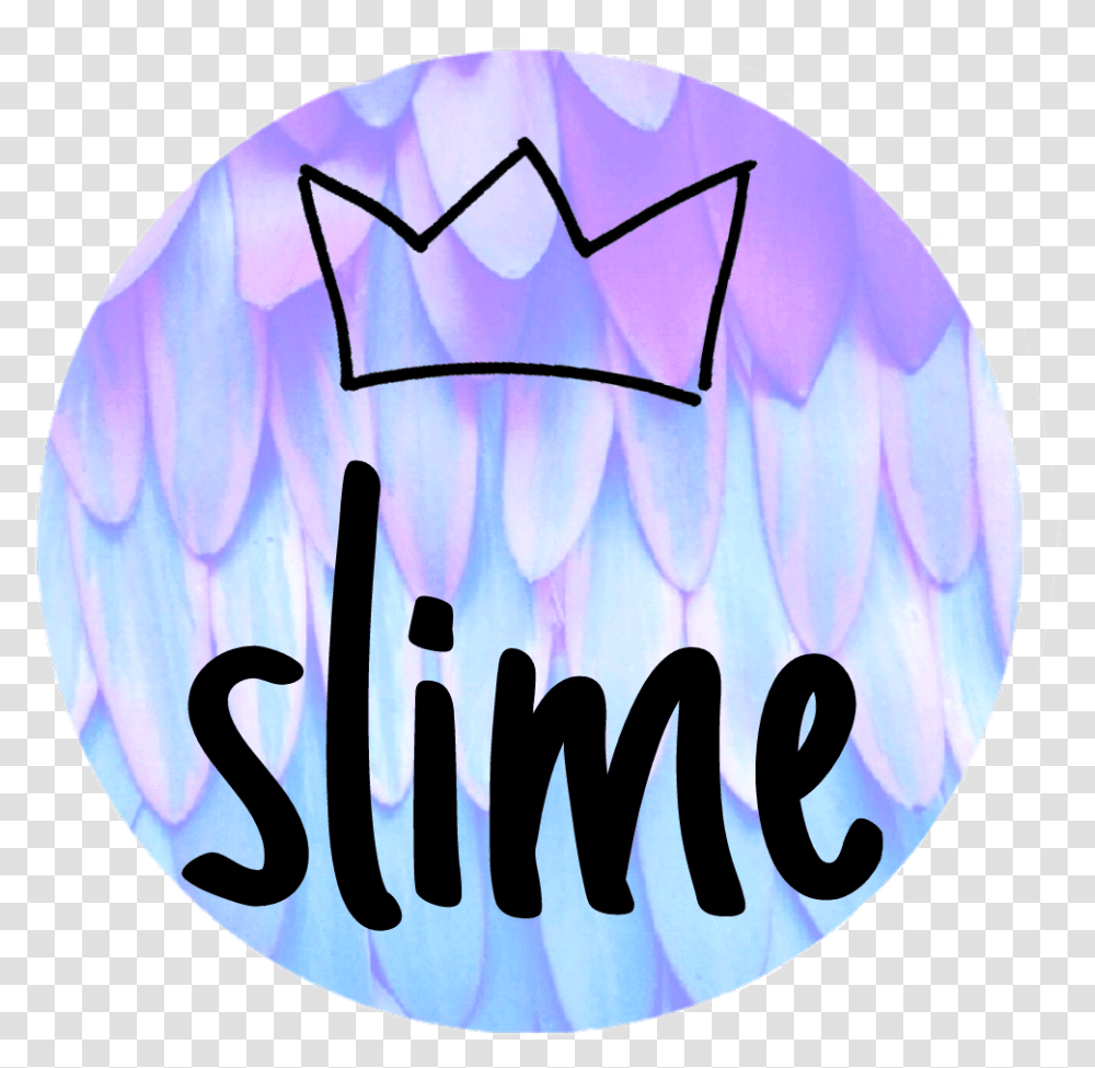 Slime Logo Sticker Slime Logo, Purple, Sphere, Text, Egg Transparent Png