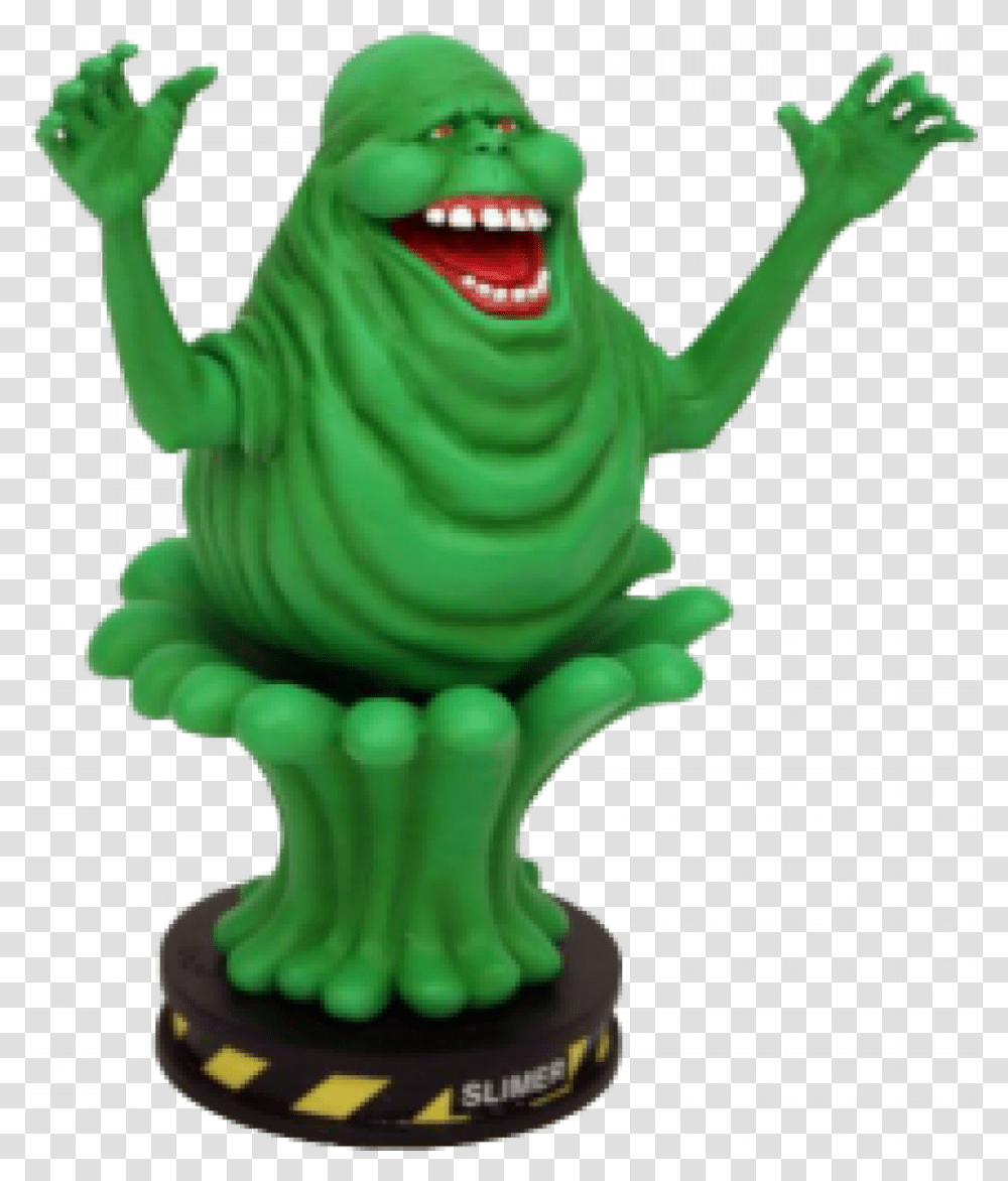 Slimer Motion Statue Slimer Ghostbusters, Toy, Green, Animal, Amphibian Transparent Png
