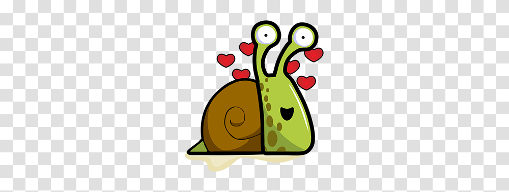 Slimey Snails Stickers For Line App On Behance, Animal, Invertebrate Transparent Png