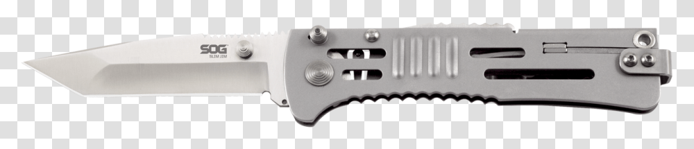 Slimjim Tanto Satin Serrated Blade, Gun, Weapon, Weaponry, Electronics Transparent Png