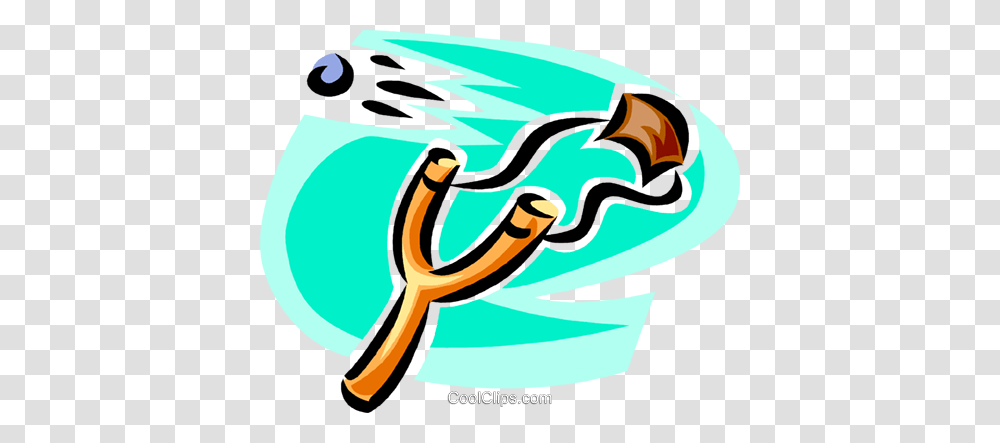 Slingshot Royalty Free Vector Clip Art Illustration, Leisure Activities Transparent Png