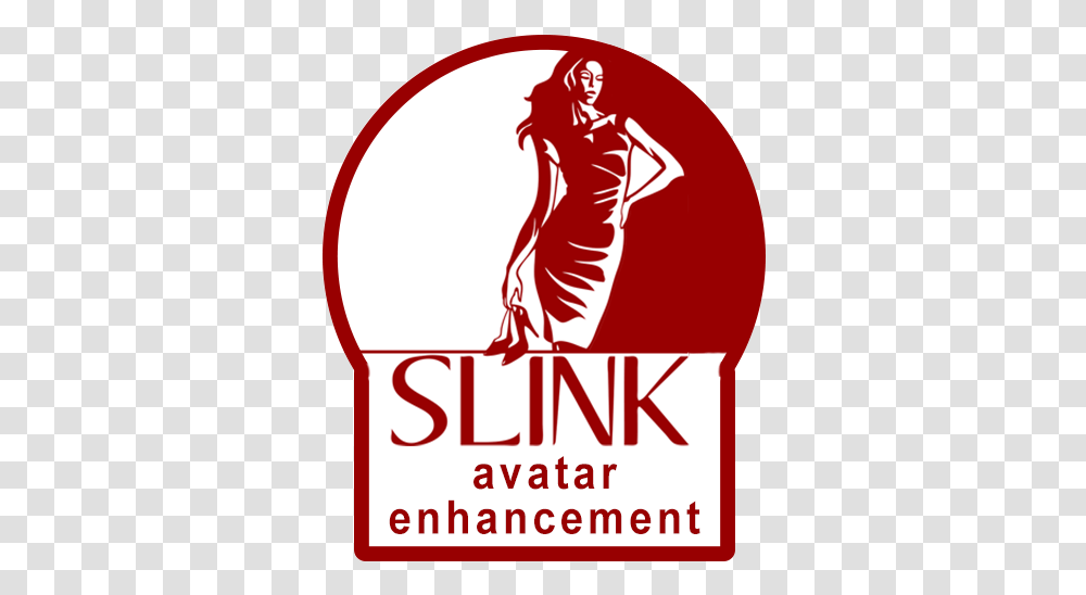 Slink Avatar Enhancement Logo Slink Mesh Body Logo, Advertisement, Poster, Leisure Activities, Beverage Transparent Png