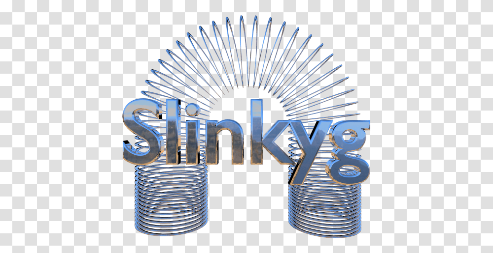 Slinkyamazonmobile Apps Metal, Logo, Symbol, Trademark, Coil Transparent Png