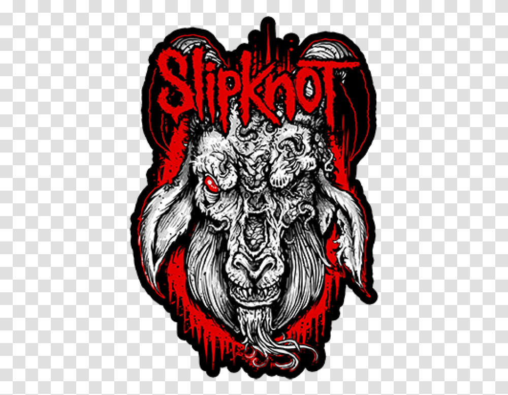 Slipknot T Shirt Download Slipknot Rotting Goat, Statue, Sculpture Transparent Png