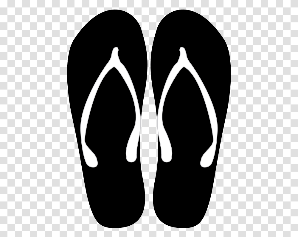 Slipper Flip Flops Clip Art Black And White Flip Flop Clipart, Earring, Jewelry, Accessories, Accessory Transparent Png