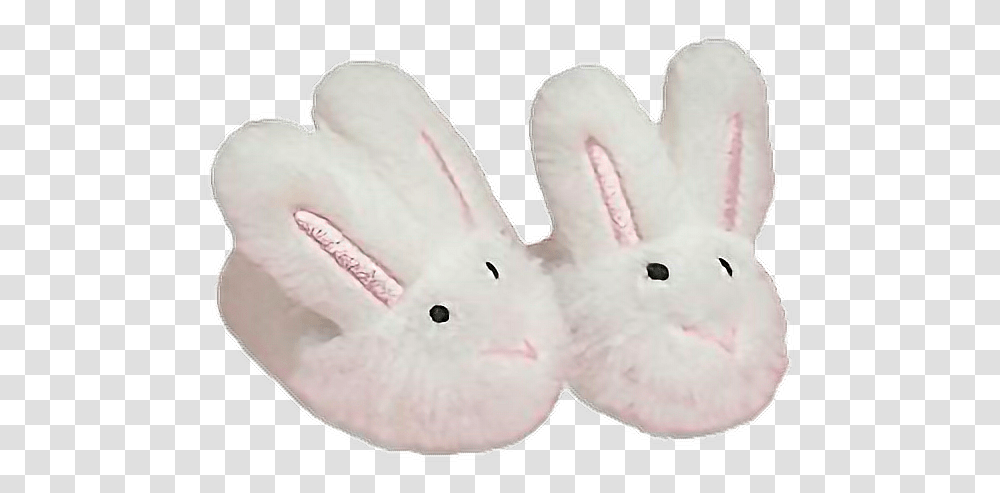 Slippers Pajamas Bunny Bunnyslippers Slides Shoe Shoes Stuffed Toy, Snowman, Winter, Outdoors, Nature Transparent Png