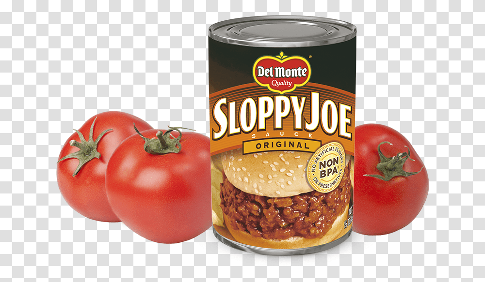 Sloppy Joe Sauce Del Monte Sloppy Joe Sauce, Burger, Food, Plant, Vegetable Transparent Png