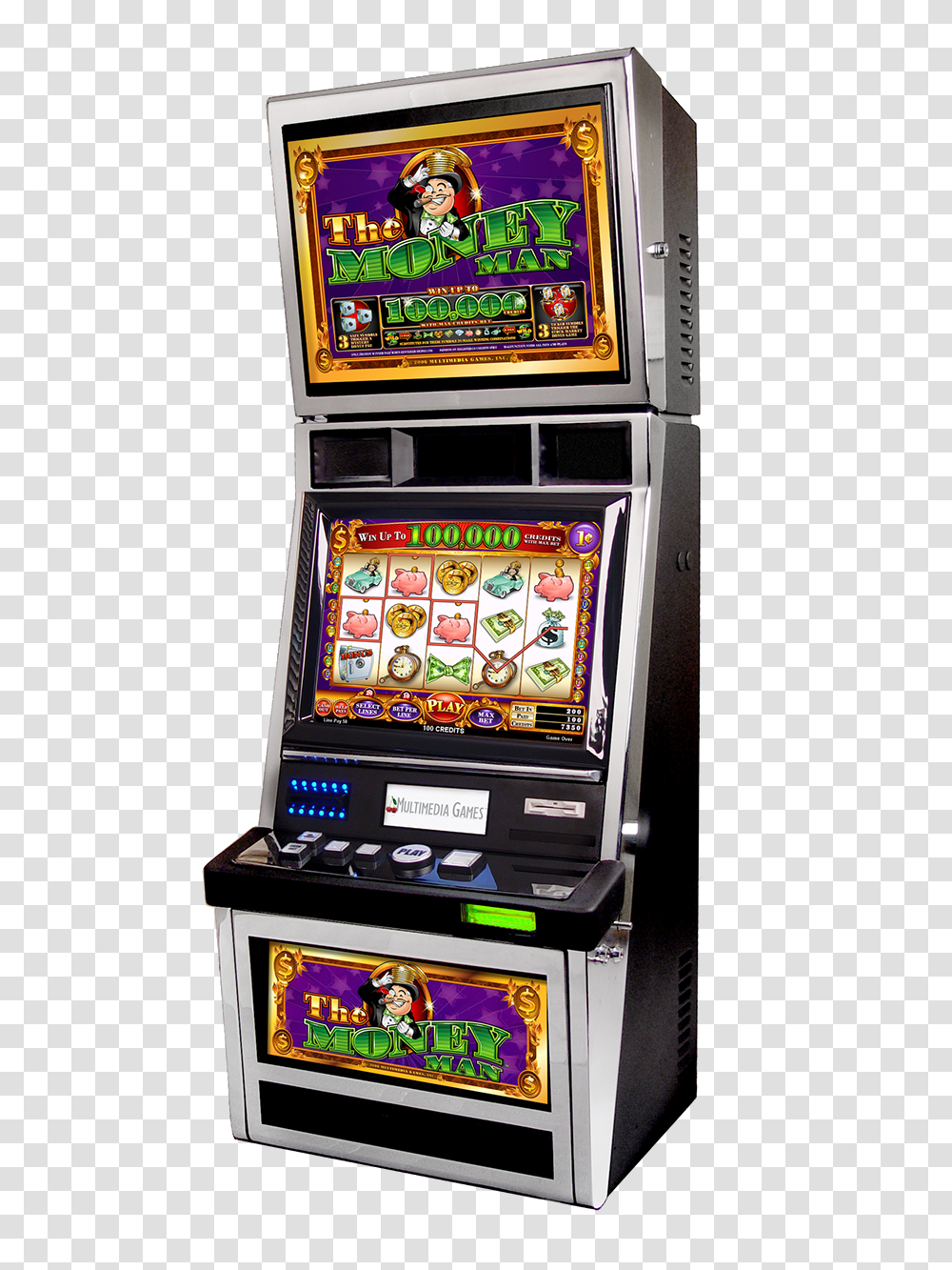 Slot Machine Glass Displays On Pratt Portfolios, Gambling, Game, Refrigerator, Appliance Transparent Png