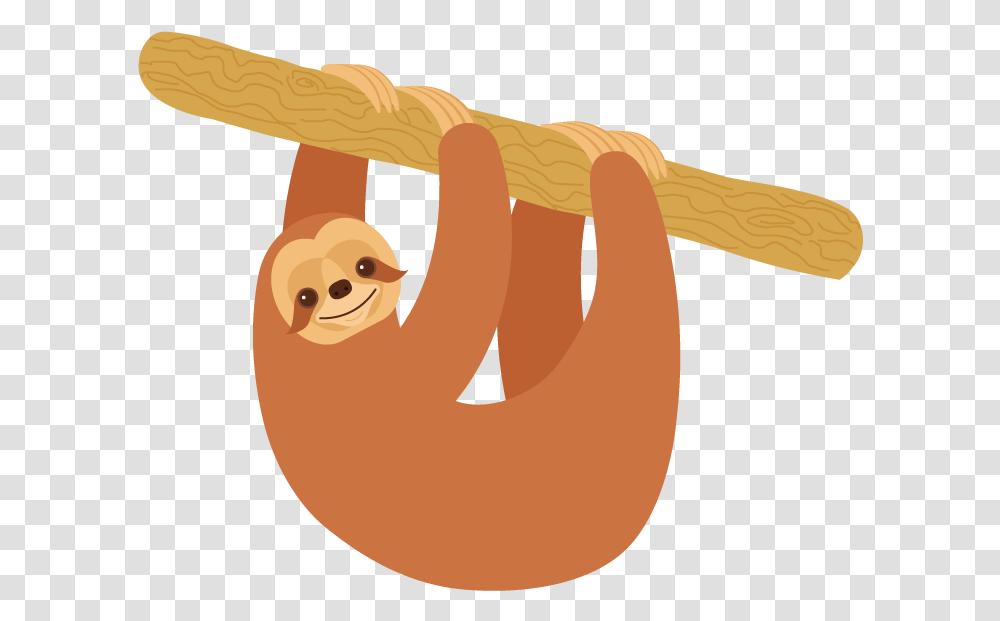 Sloth Cartoon Image, Animal, Mammal, Wildlife Transparent Png