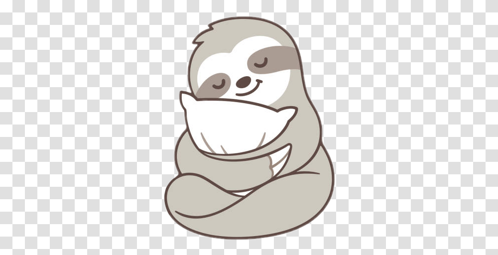 Sloth Drawing Kawaii Cute Sloth Cartoon, Birthday Cake, Dessert, Food, Animal Transparent Png
