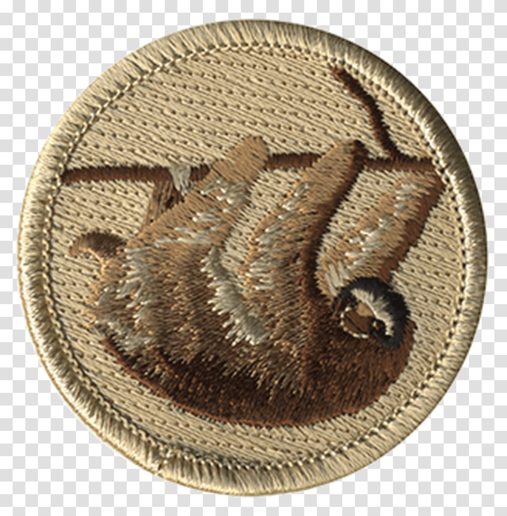 Sloth Patrol Patch Snake, Rug, Coin, Money, Symbol Transparent Png