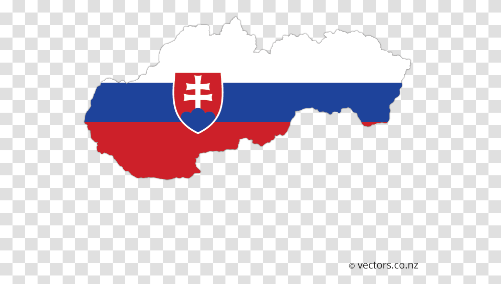Slovakia Flag And Map, Logo, Trademark, Armor Transparent Png