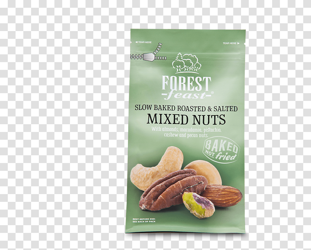 Slow Baked Roasted Amp Salted Mixed Nuts Forest Feast, Plant, Vegetable, Food, Almond Transparent Png