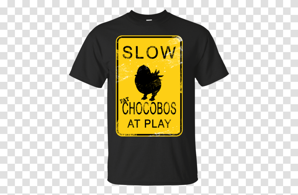 Slow Chocobo T Shirt Amp Hoodie Fendi White Shirt For Men, Apparel, T-Shirt, Bird Transparent Png