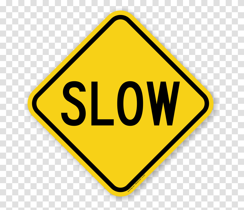 Slow Clipart Slowly, Road Sign, Stopsign Transparent Png