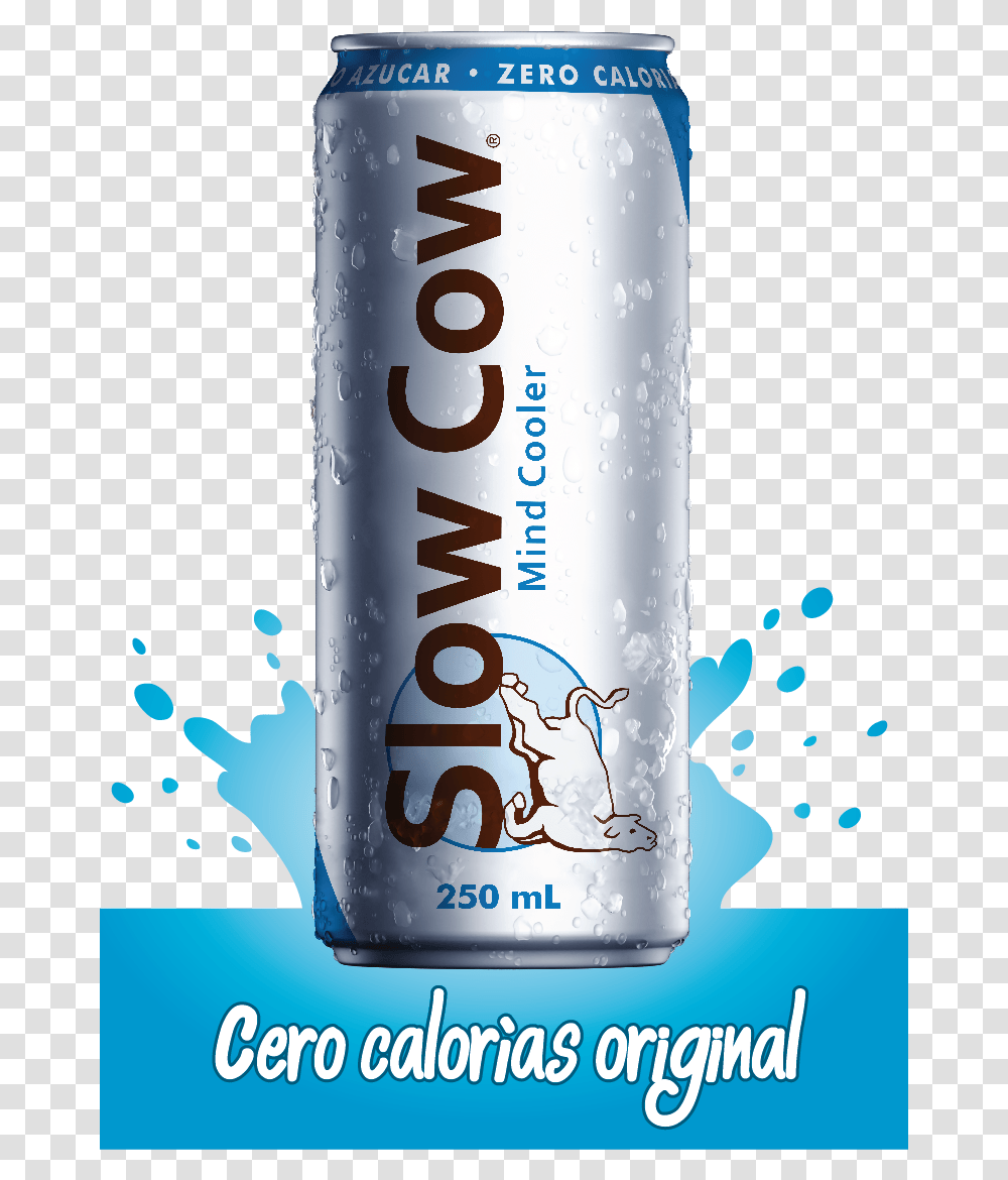 Slow Cow Energy Drink, Soda, Beverage, Tin, Can Transparent Png